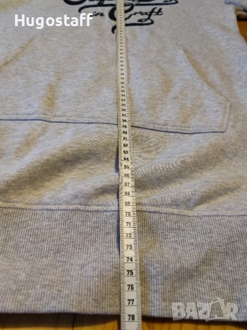 Оригинален суитчър худи яке горнище Супердрай Superdry Сив качулка М, снимка 8 - Якета - 52091640