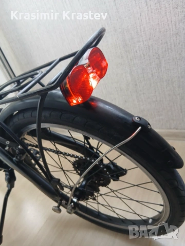 Алуминиев сгъваем велосипед Dahon, снимка 4 - Велосипеди - 54357669