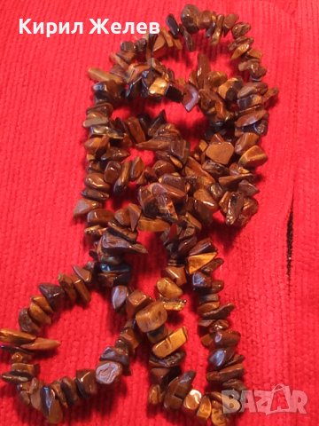 ТИГРОВО ОКО ПРЕКРАСЕН ГЕРДАН КОЛИЕ 3828, снимка 9 - Колиета, медальони, синджири - 29555766