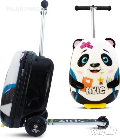 детски куфар-самокат (scooter-suitcase) с марка Zinc / Flyte 