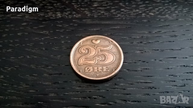Монета - Дания - 25 оре | 1990г., снимка 1 - Нумизматика и бонистика - 29136250
