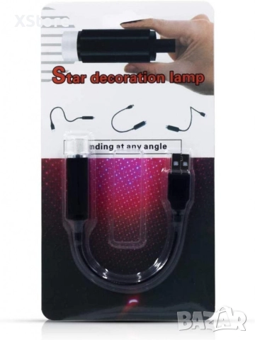 USB Звезден проектор с 360° въртене, снимка 3 - Други - 52568618