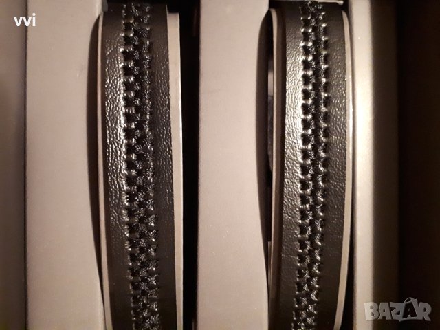 Мъжки кожени гривни - 2 броя, снимка 3 - Гривни - 40602334