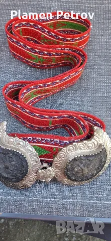 сребърни пафти с колан 