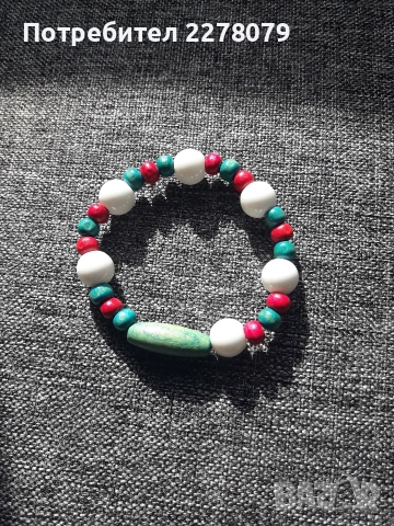 Гривни от различни камъни - ръчна изработка, снимка 17 - Гривни - 44925010