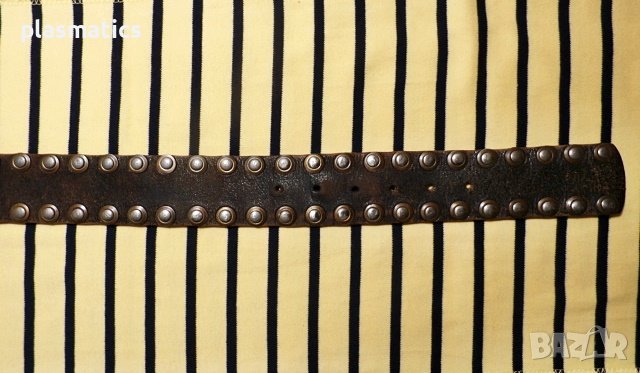 кожен колан с капси, снимка 4 - Колани - 38921152