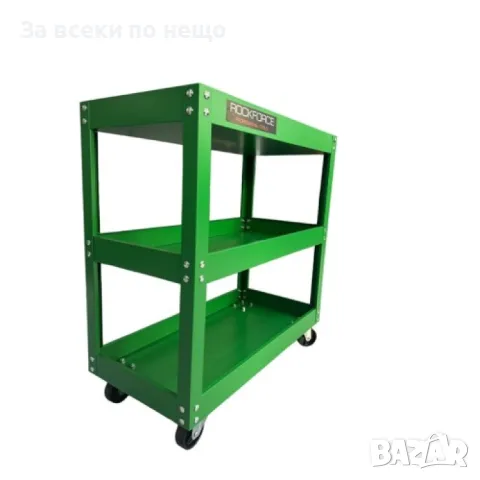 Количка за инструменти RockForce с 3 рафта, снимка 3 - Други инструменти - 50350856