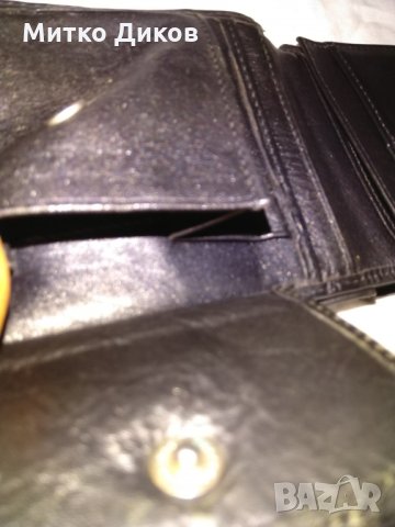 Портфейл ОМБ 120х95мм естествена кожа, снимка 9 - Портфейли, портмонета - 30737949