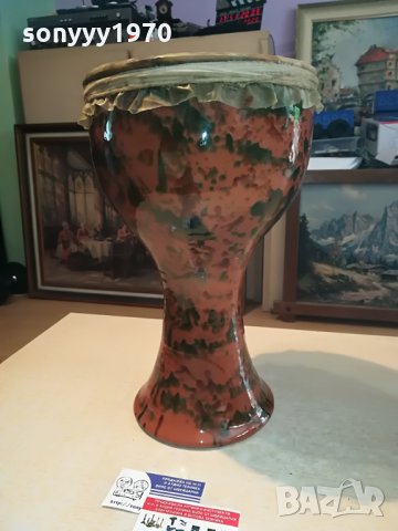 КЕРАМИЧНА ТАРАМБУКА-40Х24СМ, снимка 8 - Колекции - 29233904