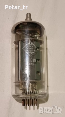 EL 519 Telefunken - Електронна лампа, снимка 2 - Друга електроника - 42848109
