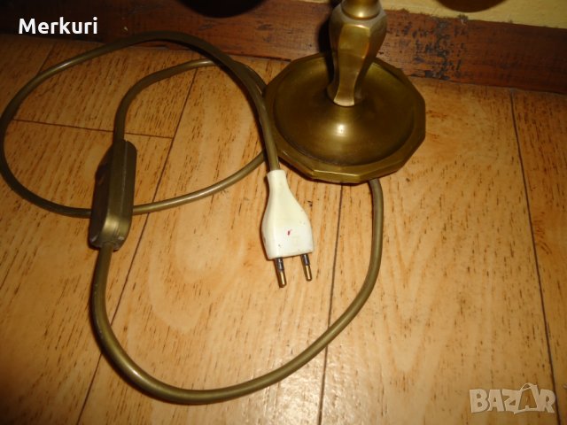 Стара английска нощна лампа, снимка 2 - Други - 35057212