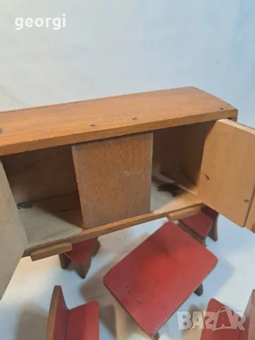 стари дървени играчки мебели    16/4, снимка 6 - Антикварни и старинни предмети - 48987321