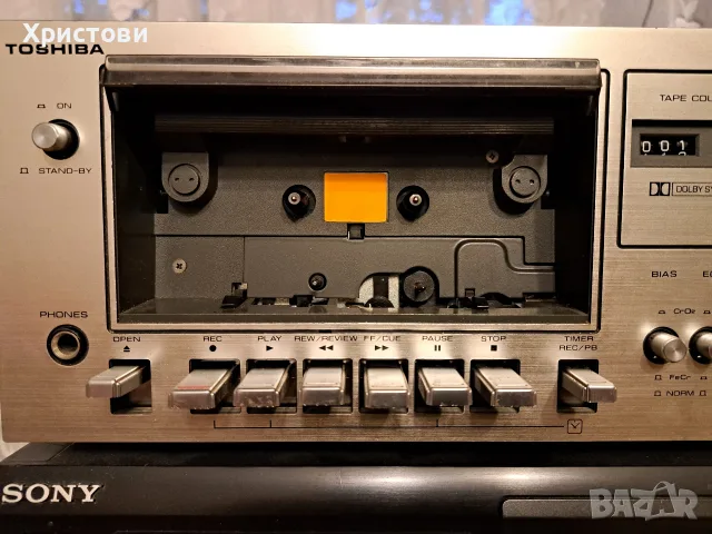 Продавам оригинален касетен дек Toshiba PC - X 10, снимка 4 - Декове - 56060539