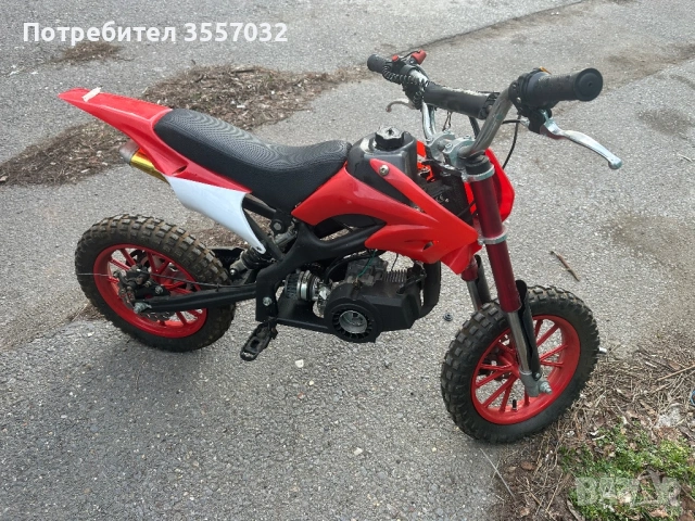 Детски кросов мотор 50 кубика , снимка 2 - Мотоциклети и мототехника - 53145103