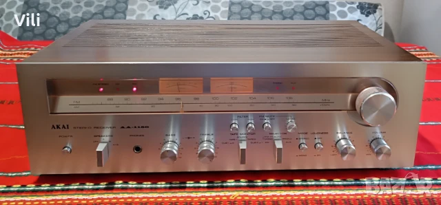 AKAI AA-1150, снимка 5 - Ресийвъри, усилватели, смесителни пултове - 50702082