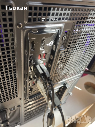 Продавам Геймърски компютър RTX 5080 / Ryzen 7 9800X3D / 4TB Gen5 / Гаранция, снимка 6 - Геймърски - 55739783