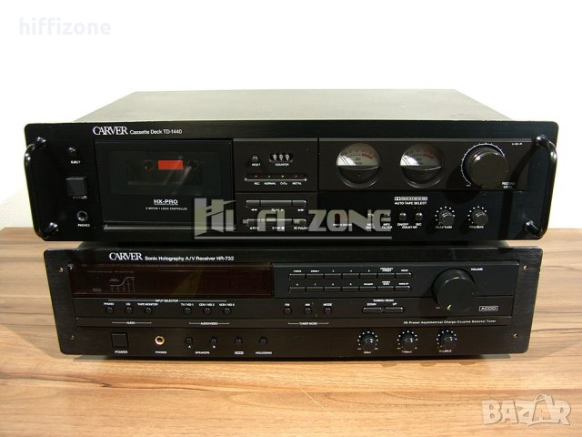 Комплект Carver hr-732 / td-1440 , снимка 2 - Аудиосистеми - 40165466