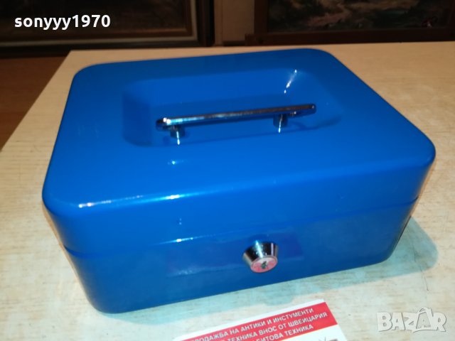 СЕИФ-КАСА 20Х16Х8СМ-МЕТАЛНА БЕЗ КЛЮЧ 0110211024