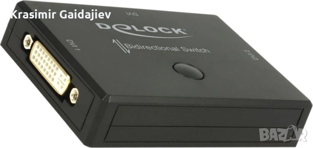 DeLOCK DVI 2 1 Превключване двупосочно 4K 30 Hz Редовна цена