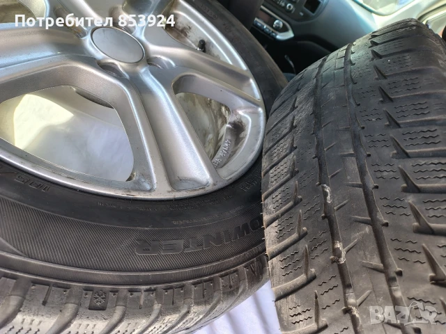Алуминиеви джанти с зимни гуми, снимка 7 - Гуми и джанти - 50902060