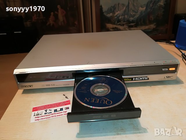SONY RDR-HX825 HDMI HDD/DVD RECORDER-160GB 2705221900, снимка 7 - Плейъри, домашно кино, прожектори - 36895773