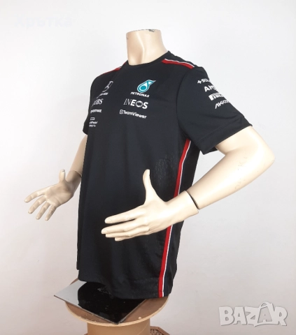 Mercedes AMG F1 Team - Оригинална мъжка тениска размер L, снимка 5 - Тениски - 52939079