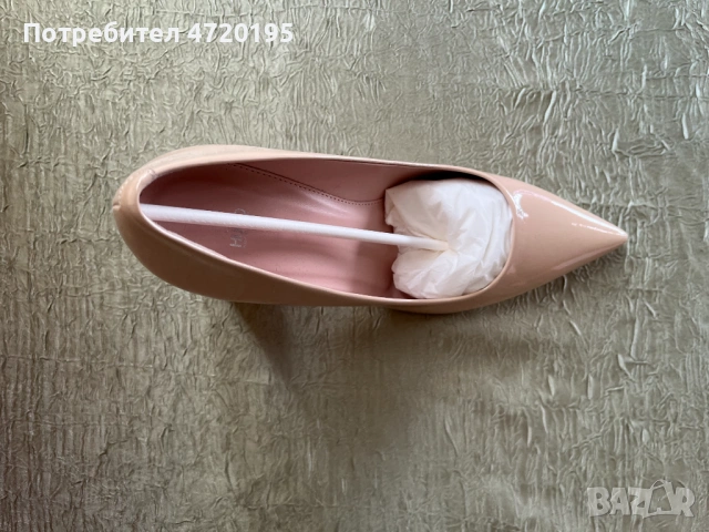 НОВИ елегантни класически дамски обувки на ток HUGO BOSS, снимка 3 - Дамски елегантни обувки - 53236201