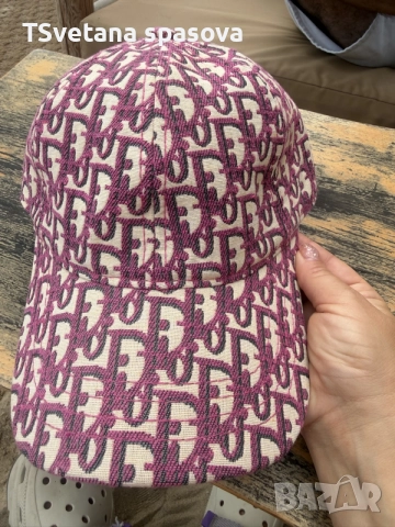 шапка с козирка Dior , снимка 6 - Шапки - 56138831