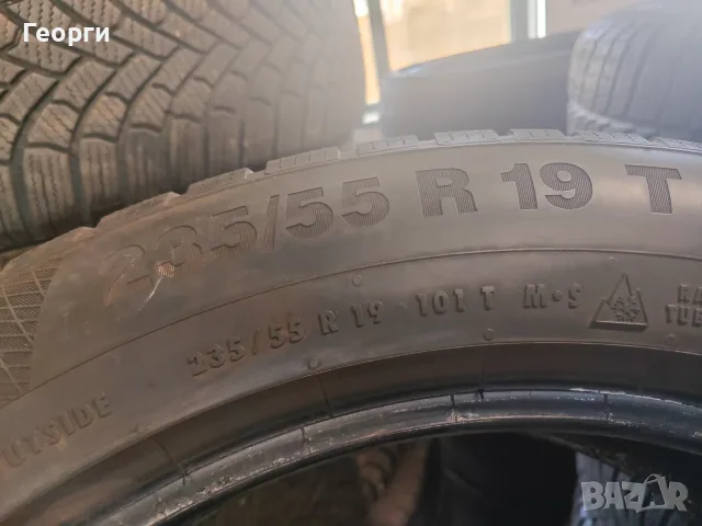 4бр. зимни гуми 235/55/19-255/50/19 Continental спорт пакет, снимка 3 - Гуми и джанти - 56149122