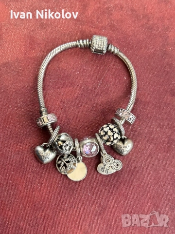 Гривна Пандора с 9 талисмана оригинал