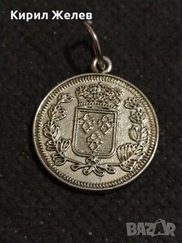 Медальон висулка много красив стилен метален златист цвят - 70271, снимка 4 - Други - 31379875