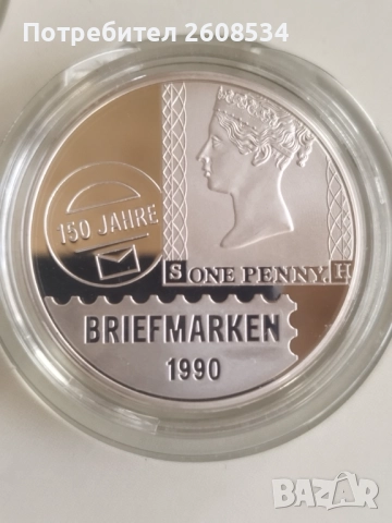 ШЕСТ КРАСИВИ ПОСРЕБРЕНИ ПЛАКЕТА /виж описанието/, снимка 6 - Нумизматика и бонистика - 52745300