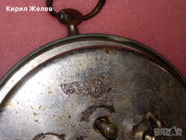 KIENZLE TAM-TAM Стар РЯДЪК КОЛЕКЦИОНЕРСКИ НЕМСКИ МЕХАНИЧЕН БУДИЛНИК от ЦАРСКО ВРЕМЕ 43677, снимка 7 - Антикварни и старинни предмети - 44466579