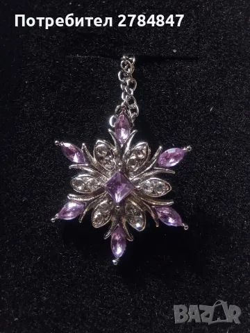 Колие с кристали 