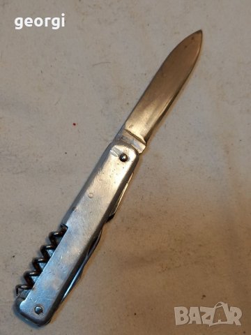 Стар алуминиев комбиниран нож , снимка 2 - Колекции - 38977635