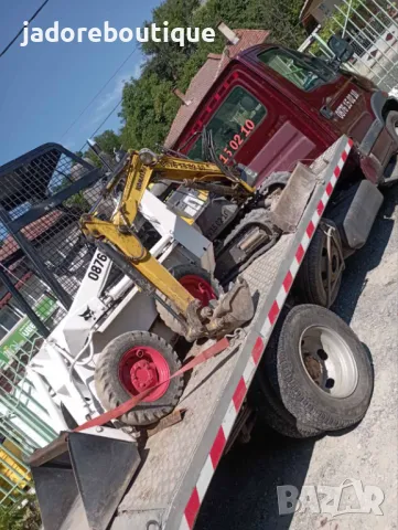 Услуги с мини багер и бобкат