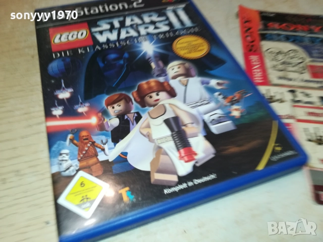 SONY PS2 GAME STAR WARS II 2611251631, снимка 5 - Игри за PlayStation - 52550299