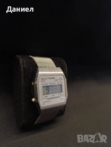 Часовник Buletronic 1981г конгресен., снимка 4 - Антикварни и старинни предмети - 51044944