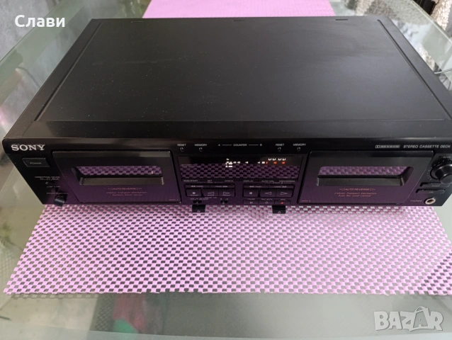 Двукасетъчен Дек Sony TC-WE505 , снимка 10 - Декове - 54179182