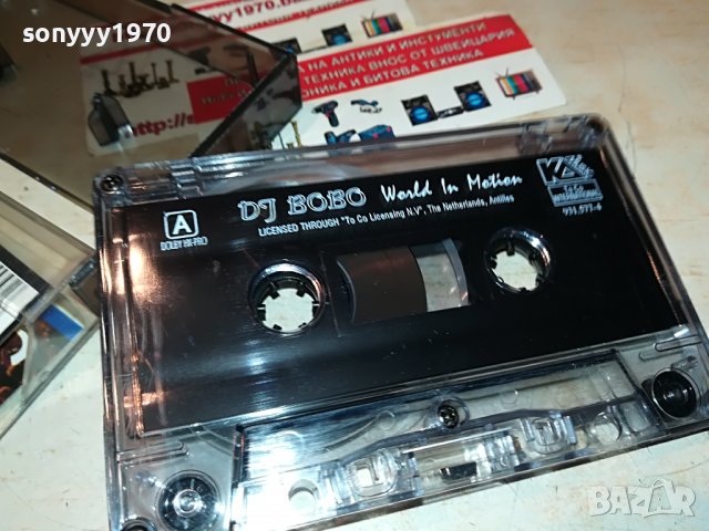 ✅dj bobo-word in motion ka music 0110221907, снимка 12 - Аудио касети - 38185112