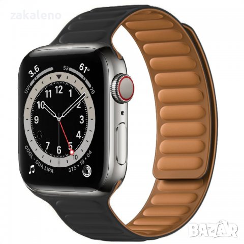 Магнитна каишка верижка Apple Watch 2/3/4/5/6/7/SE 38/40/41/42/44/45, снимка 4 - Аксесоари за Apple - 37721317