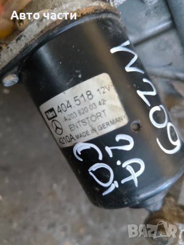 Моторче предни чистачки Mercedes CLK W209 2.7 CDI 170 конски сили A2038200342, снимка 2 - Части - 50816515