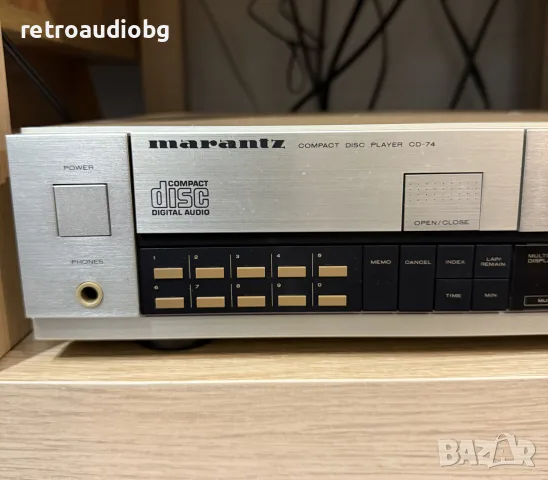 🔈CD плеър Marantz cd-74 - TDA1540P  - Made in Japan🔈, снимка 4 - Декове - 56352657
