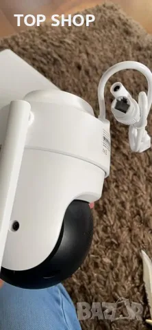 Нова 4MP Wi-Fi PTZ Камера - AI Детекция, IP66, Нощно Виждане за наблюдение и охрана, снимка 7 - Аналогови камери - 49217079