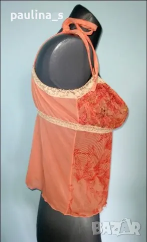 Два броя бродирани / Луксозно неглиже / нощница "Cottelli" и "Miriale lingerie" / унисайз , снимка 14 - Нощници - 14003479