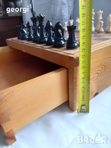 немски дървен шах, снимка 3 - Шах и табла - 44369770