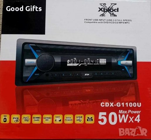 CDX-G1100U Авто радио DVD 1 din 4х50W Радио за кола
