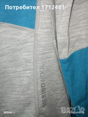 merino блуза М размер , снимка 3 - Блузи - 53960775