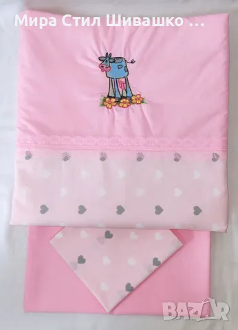 Бебешки Спален комплект, снимка 3 - Комплекти за бебе - 47822887