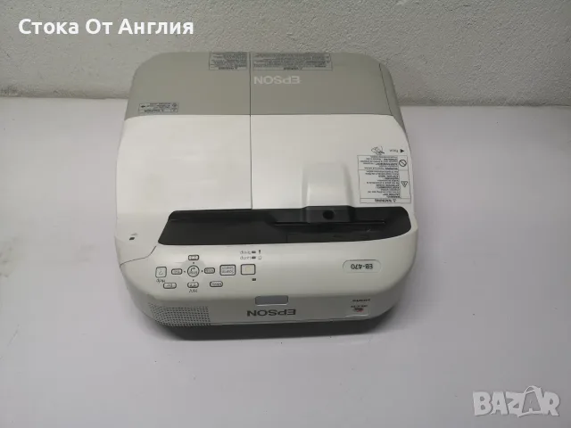 Проектор - EPSON EB-470 H456B, снимка 6 - Друга електроника - 51518872